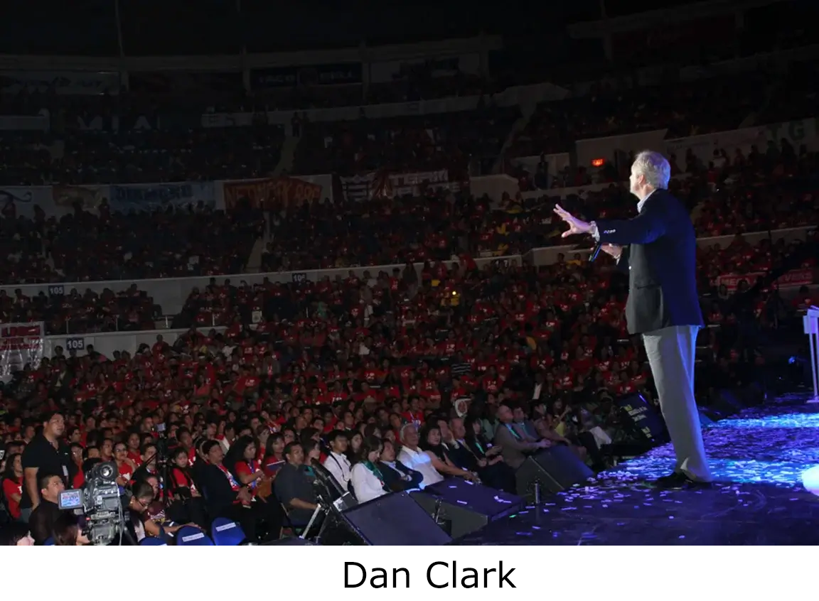 dan on stage